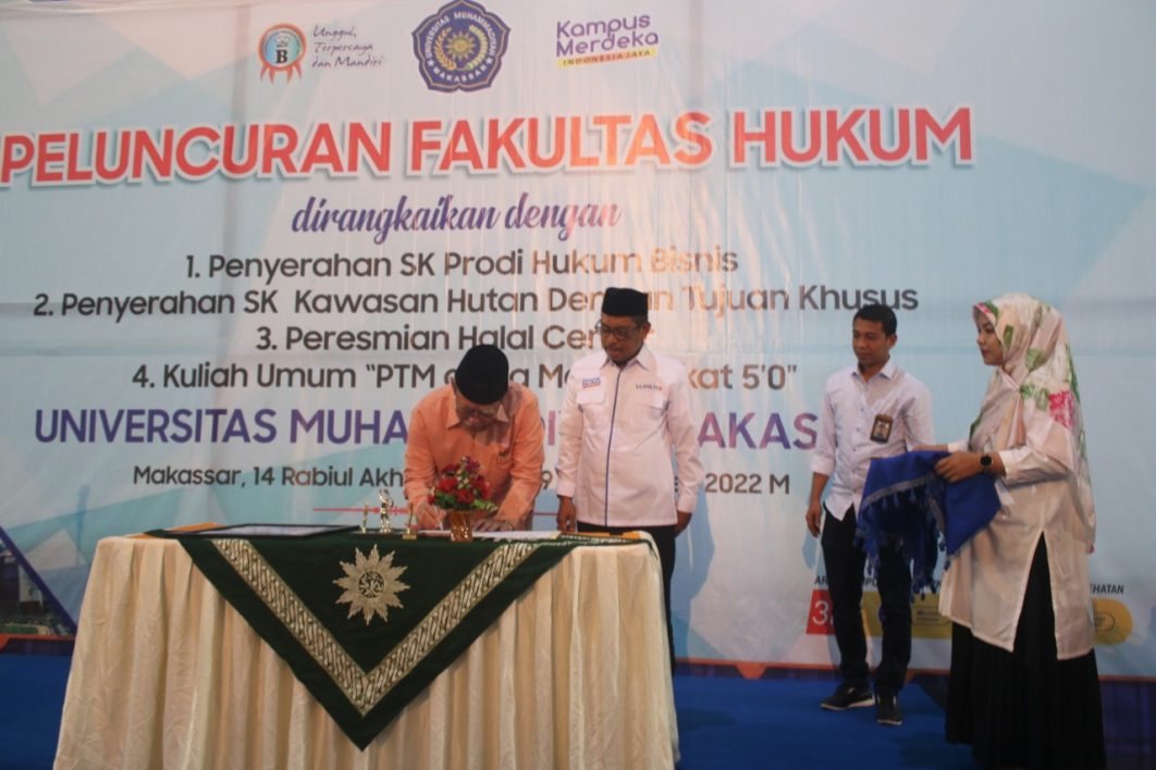 Fakultas Hukum Unismuh Resmi Berdiri, Terima Maba Hingga 30 November ...