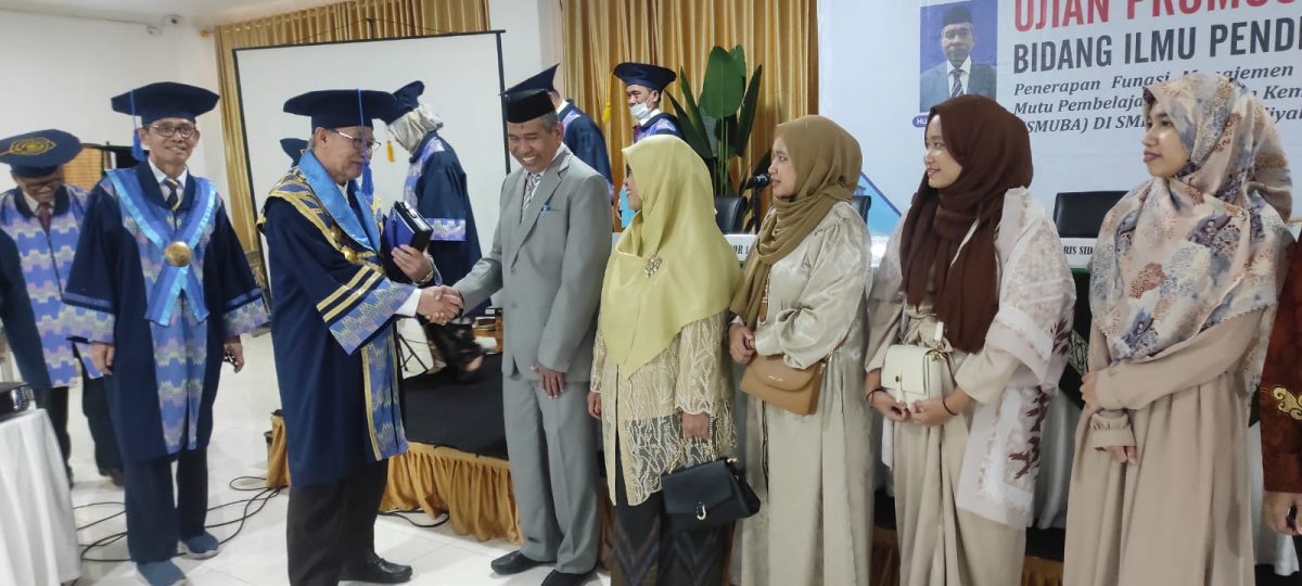 Ketua Majelis Pendidikan Kader Muhammadiyah Sulsel Jadi Doktor ...