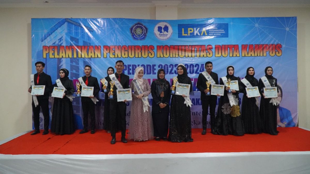 Duta Kampus Unismuh Makassar 2023 Dikukuhkan Ketua Lpka Media Promosi Dan Teladan Mahasiswa 2983