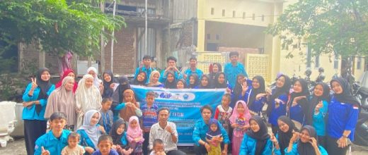 HMP PGSD FKIP Unismuh Gelar Pondok Yatim di Panti Asuhan Al-Bahri