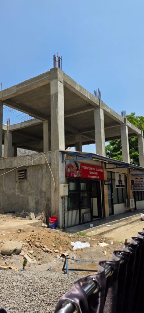 Perkembangan Pembangunan Gedung Ika Unismuh 